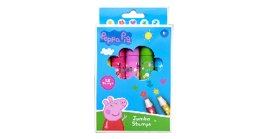 Jumbo Stempels Peppa Pig (5st)