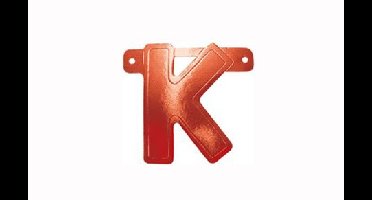Letterslinger K Rood