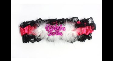 Kousenband'Bride To Be'Fuchsia