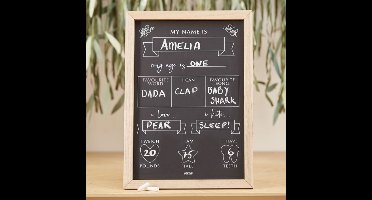 Krijtbord Baby Mijlpaal Ginger Ray