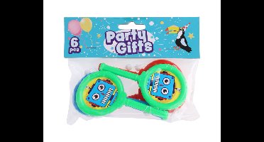 Mini Handtrommels (6st)