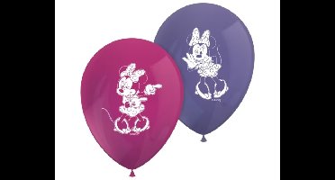 Ballonnen Minnie Mouse - 8 stuks