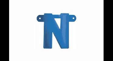 Letterslinger N Blauw