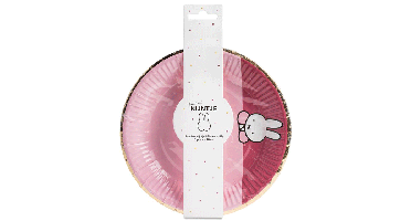 Bordjes - Nijntje Roze - 17,8 cm - 8 stuks