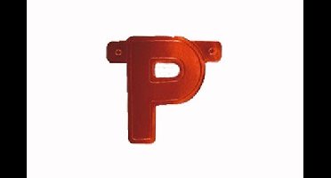 Letterslinger P Rood