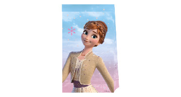 Papieren Uitdeelzakjes Frozen 2 - 4 stuks