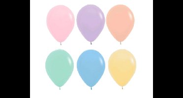 Pastel Ballonnenmix - 30cm - 10 stuks