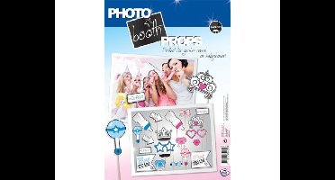 Photobooth Props Gender Reveal - 20 stuks