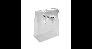 Transparante Cadeautas Dots S