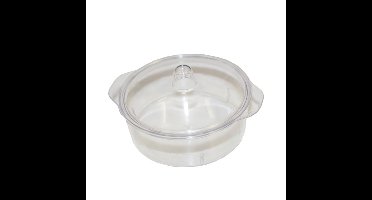 Hard Plastic Kommetjes + Deksel (12st)