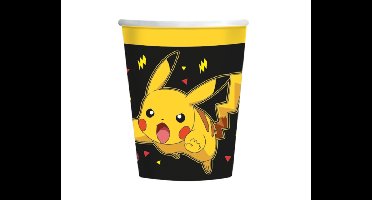 Bekers Pokemon Pikachu - 237ml - 8 stuks