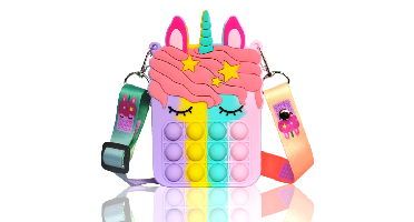 Pop It Unicorn Tasje (Assorti)