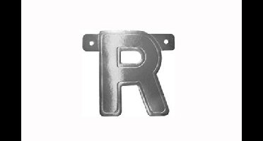 Letterslinger R Zilver