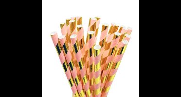 Rietje'GoldGloss'Roze (12st)