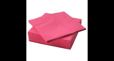 Servetten Fuchsia - 100 stuks