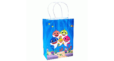 Cadeautassen Baby Shark Groot (6st)
