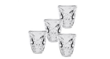 Shotglazen Schedel (4st)