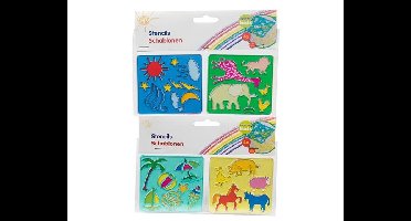 Mini Sjablonen (4st)