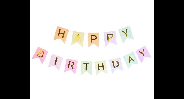 Slinger Happy Birthday Pastel