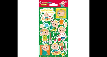 Glitter Stickers Cocomelon (18st)