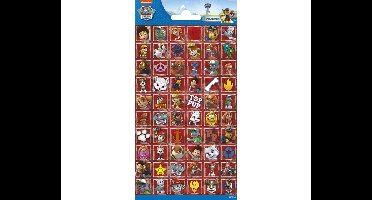 Mini Stickers Paw Patrol (60st)