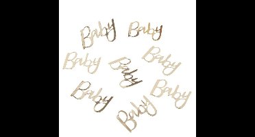 Tafelconfetti'Baby'Goud  (48st)