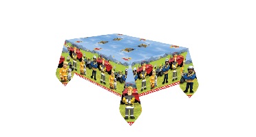 Tafelkleed Brandweerman Sam