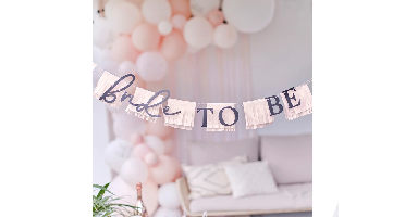 Slinger Bride to be met tassels Ginger Ray