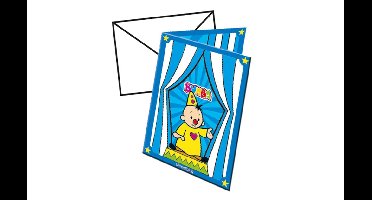 Uitnodigingen Bumba - 8 stuks