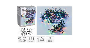 Clusterverlichting 1152LED Multicolor - 8,5 meter