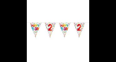 Vlaggenlijn Dots 2 Jaar 10m