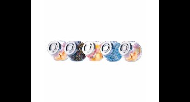 Glazen Voorraadpot Alpina - 200ml - 5 stuks