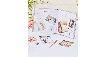 Wedding Planner Suede Grijs Ginger Ray