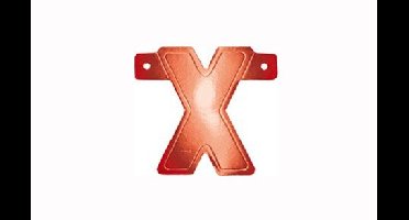 Letterslinger X Rood