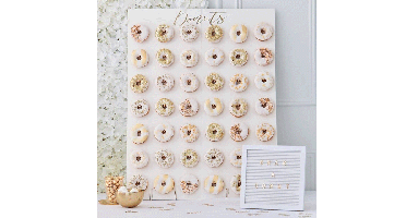 XL Donut Wall Goud Ginger Ray