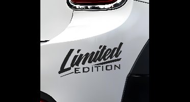 Gelimiteerde editie autosticker
