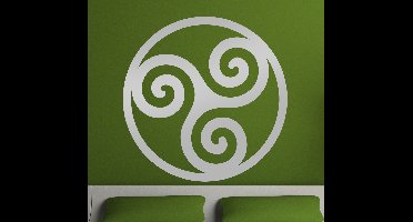 Muursticker Keltisch rond symbool
