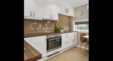 Muursticker keuken koffie is leven