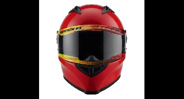 Viziernaam en nummer motor sticker