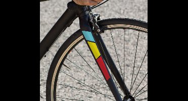 Racefiets voorvork fiets sticker