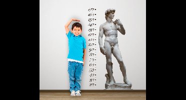 Muursticker groeimeter David de Michelangelo