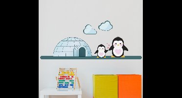 Sticker iglo penguins