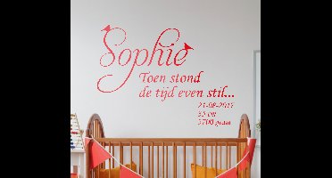 Sticker Toen stond de tijd even stil