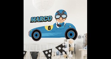 Muursticker naam formule 1 auto