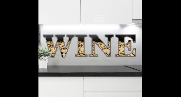 Muursticker kurken wine