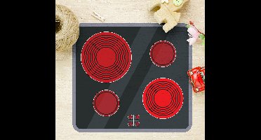 Muursticker kinderkamer elektrische kookplaat