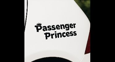 Autosticker passagiersprinses