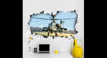 Wanddecoratie stickers oorlogs helikopter leger
