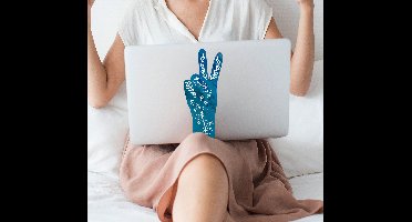 Muurstickers ornament V de la Victoire