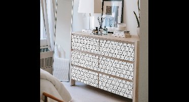 Muurstickers ornament Scandinavische motieven